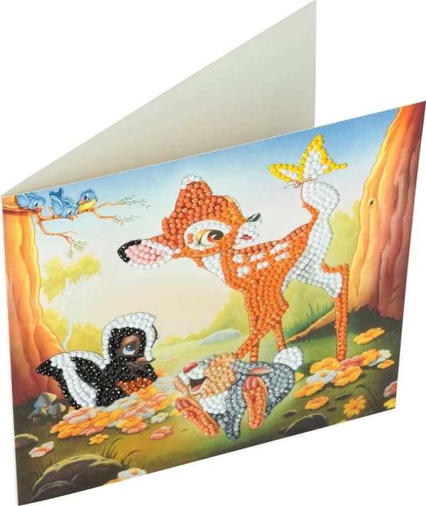 Crystal Card Kit Bambi and Friends