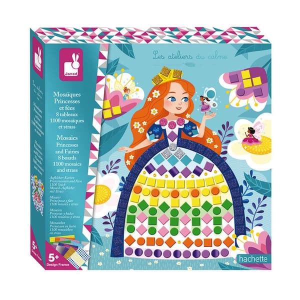 Kit Kreativ - Mosaiker av Prinsessor och Feer