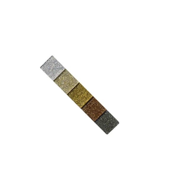 Mosaik Paillette - Artémio - 1 x 1 cm - Syntetisk - Lätt att använda - Iriserande färger