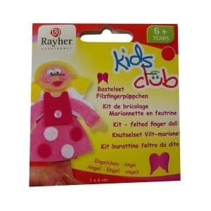 Filt fingerdocka kit angel kids cl...