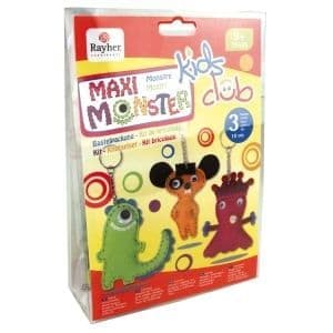 DIY kit maxi monsters nyckelringar barn kl...