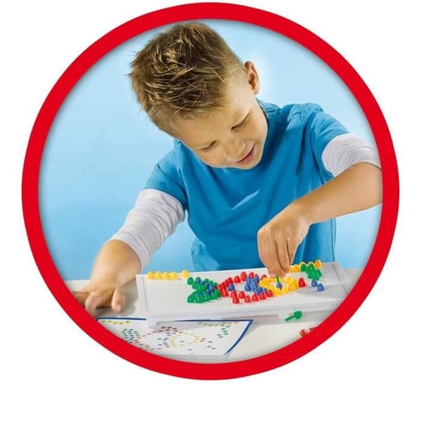 SES CREATIVE mosaiktavla - Blandat - Från 3 år - Många färgade stift