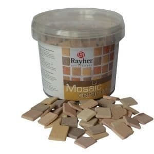 Keramisk mosaik 2x2cm hink på 1kg