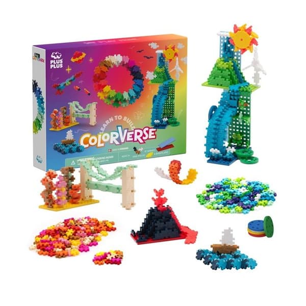 Discovery kit 1000 stycken Färgtema - Plus Plus
