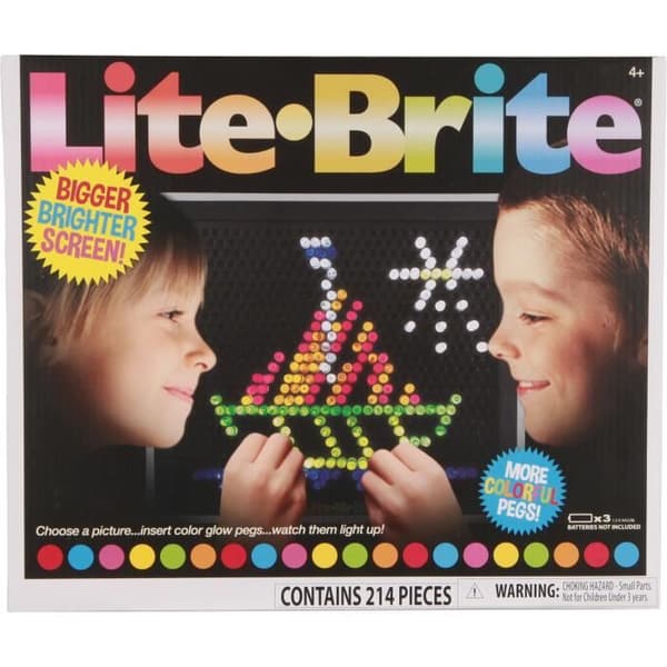 Lite Bite junior mosaikset - HASBRO - 214 st - Flerfärgad - Svart