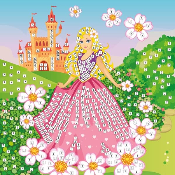 Skummosaikglimmer Princess Fun&Joy