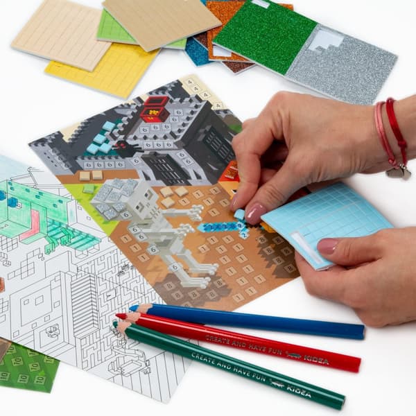 Mosaiikki ja väritys pikseli Derform