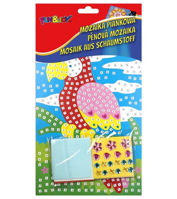 Foam Mosaic Parrot Fun&Joy