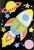 Pikkukuva 3 / 3: Foam Mosaic Rocket Fun&Joy