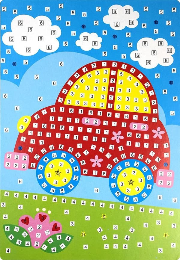 Auto Fun&Joy Foam Mosaic
