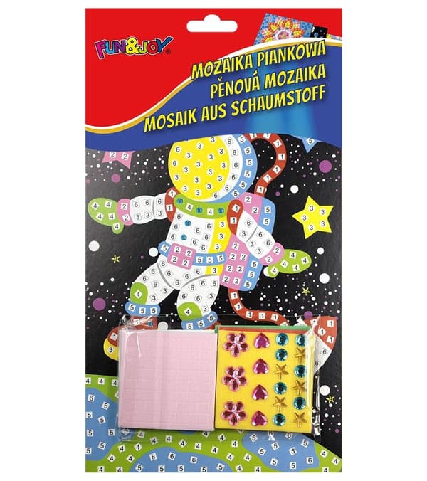 Fun&Joy Cosmonaut -vaahtomosaiikki