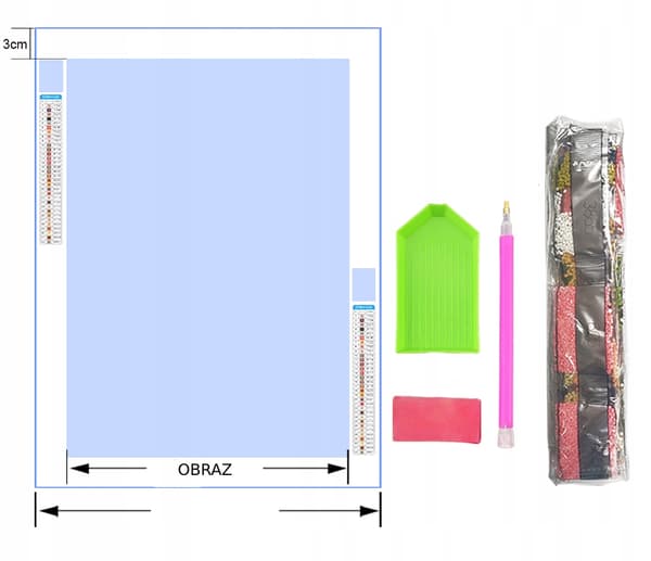 DIAMANTBRODERI 5D Sæt 100*150 London BIG BEN