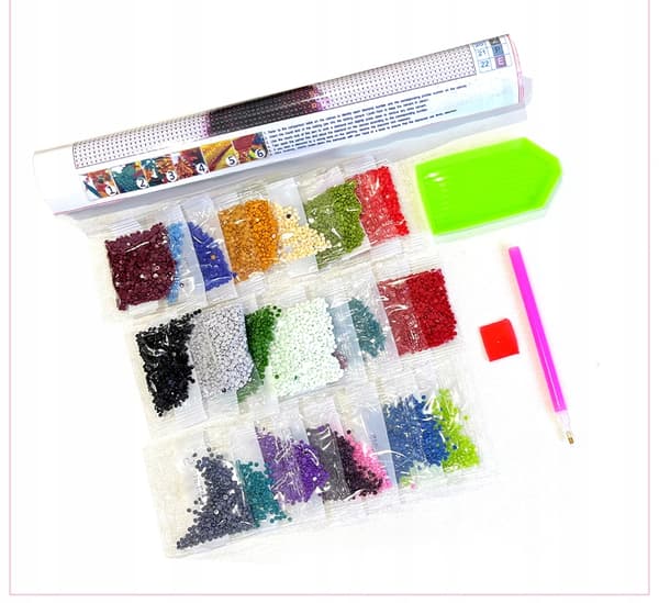 DIAMANTBRODERI 5D-set med MOSAIKmotiv 50*100cm