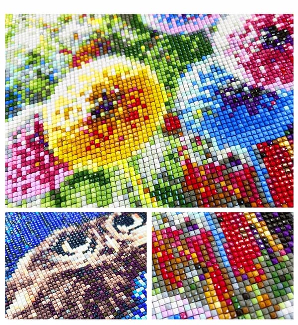 DIAMANTBRODERI 5D-set med MOSAIKmotiv 50*100cm