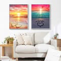 Miniatyrbild 10 av 10: DIAMANTBRODERI 5D-set med MOSAIKmotiv 40*60cm