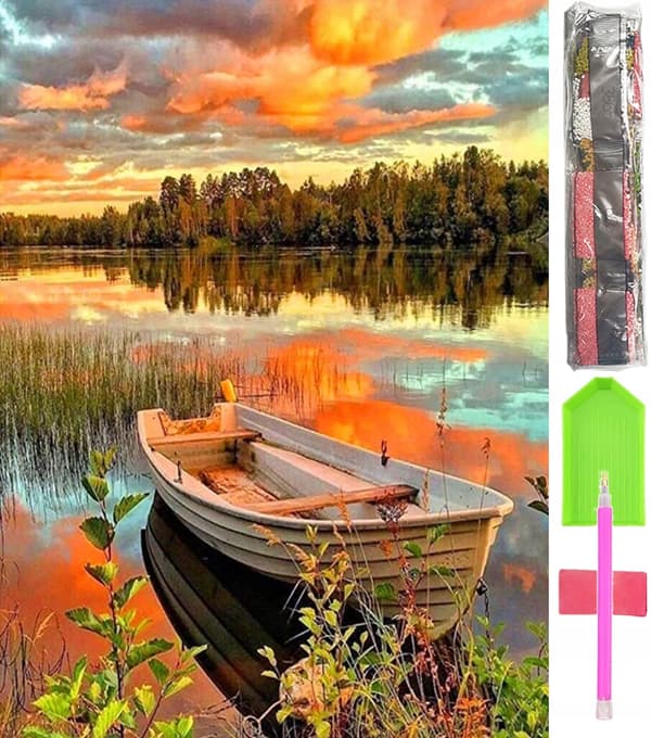 SUURI TIMANTTIKIRJONTA 5D-setti, kuva, MOSAIC D38