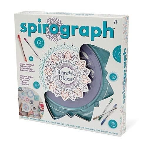 GRANDI GIOCHI SPIROGRAPH MAKER, KIT FÖR ATT SKAPA MANDALAS, CLG09000
