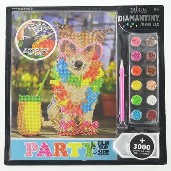 Diamond Mosaic Kit - 96103 - Level Up Pets Nice Group Creative Art Diamond Brodery Kit