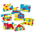 Miniatyrbild 5 av 5: Pixel Baby mosaikspel - QUERCETTI - Blandat - Från 18 månader - Mått 34 x 29 x 8 cm