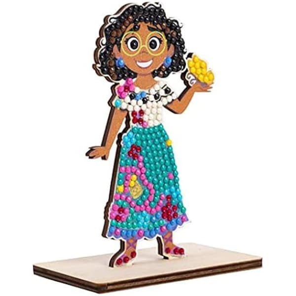 Figurine med Diamanter - KRISTALL KONST - Mirabel - Komplett Kit - Kreativ Aktivitet - För Barn Från 5 År