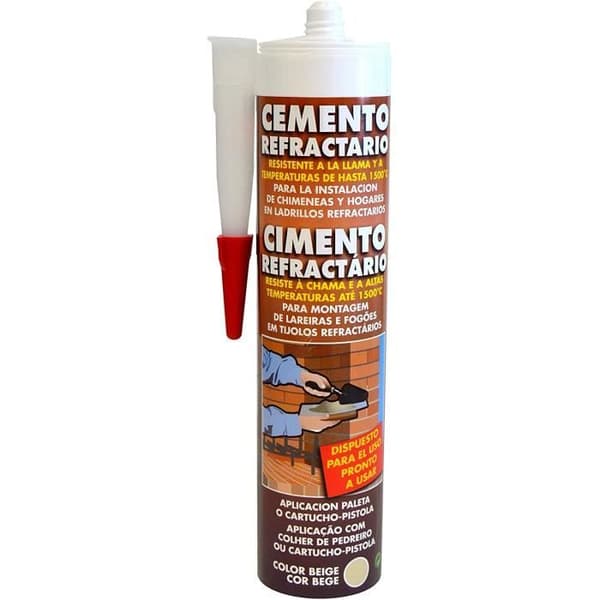 Pyro Feu 24916-12 eldfast cementpatron
