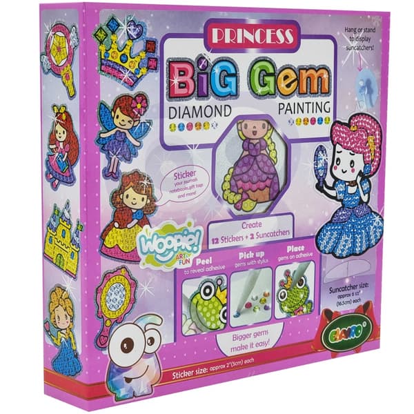 WOOPIE ART&FUN Timanttikirjontamaalaus Mosaiikki 5D