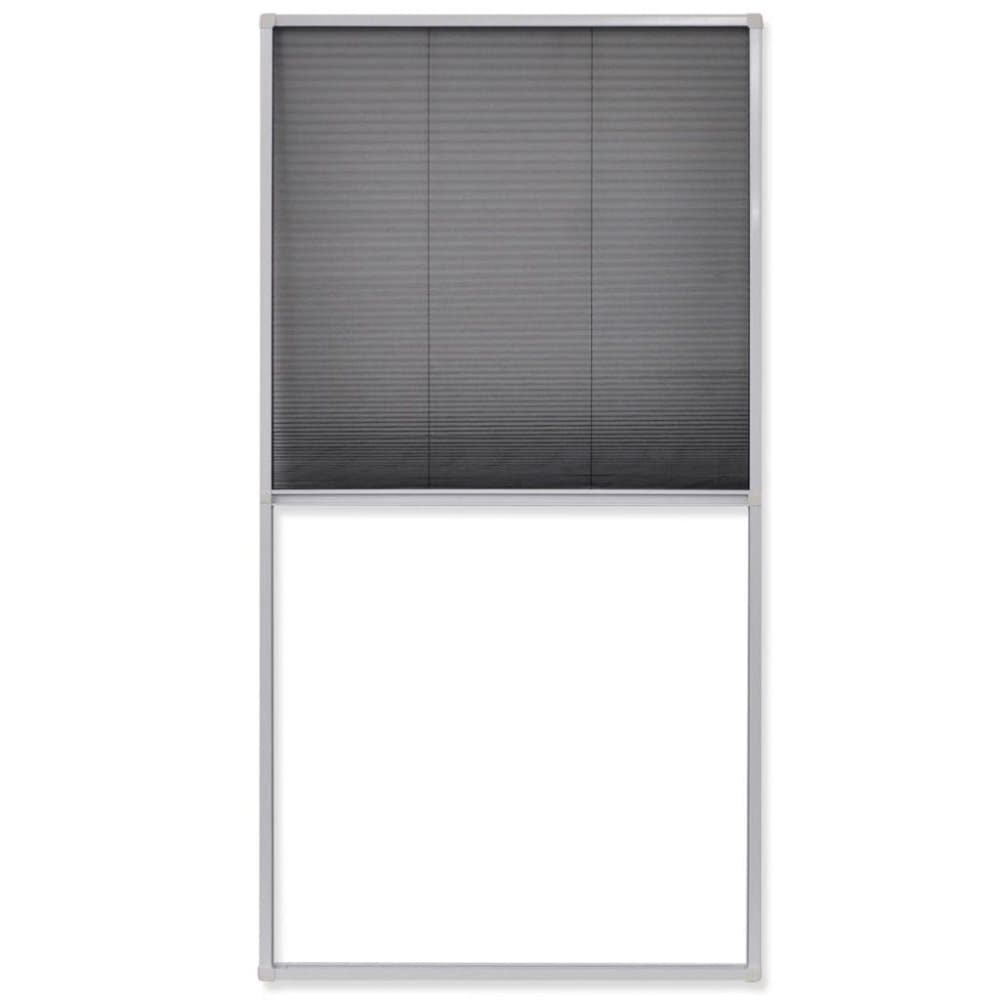 vidaXL Insektskjerm plissé 80 x 160 cm
