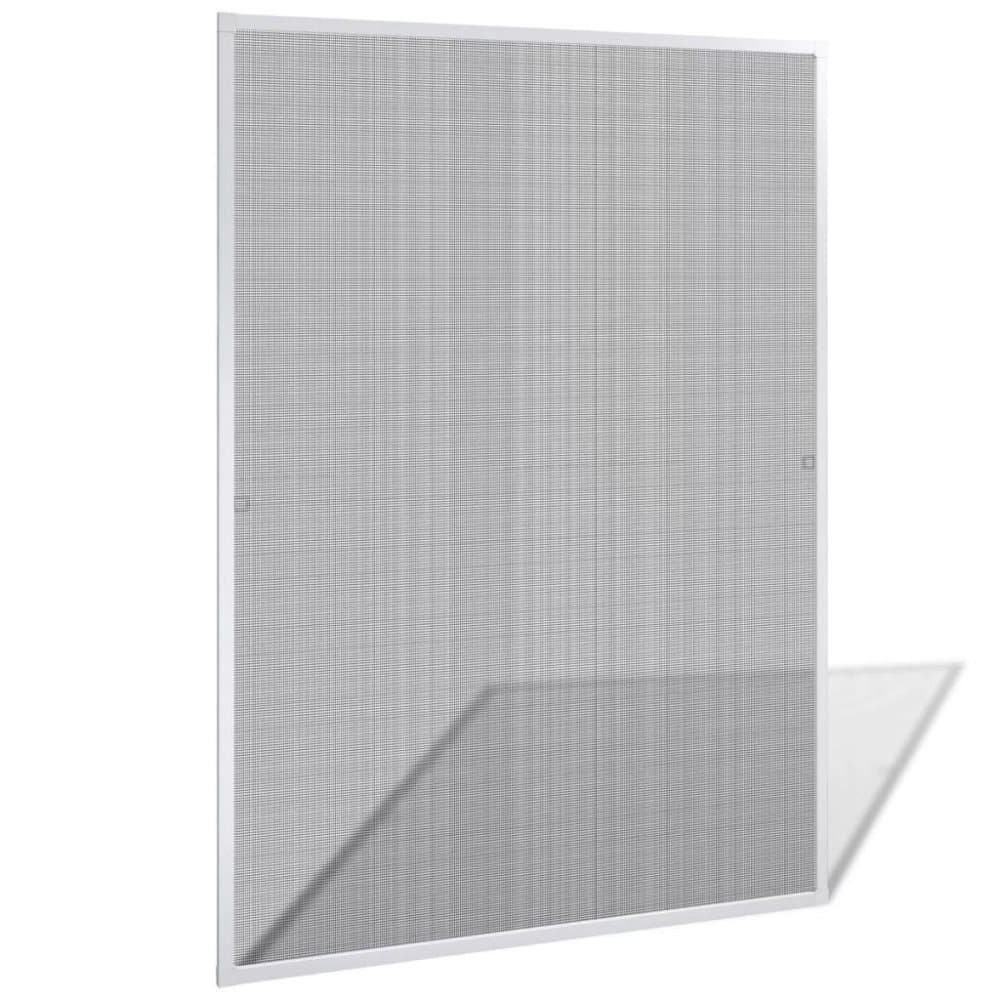 vidaXL Insektnetting for vinduer 120 x 140 cm hvit