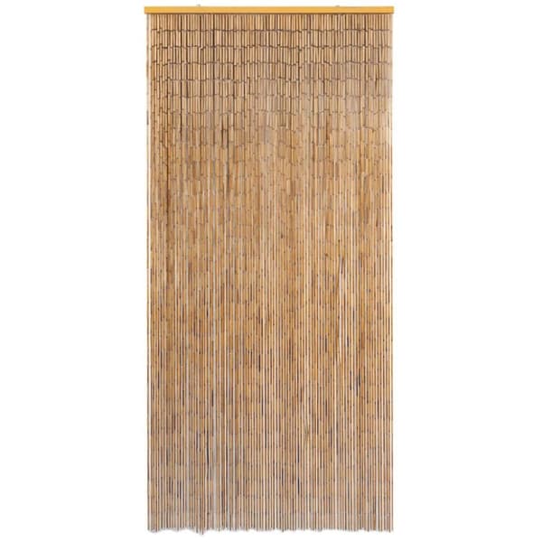vidaXL dørgardin bambus 90 x 200 cm