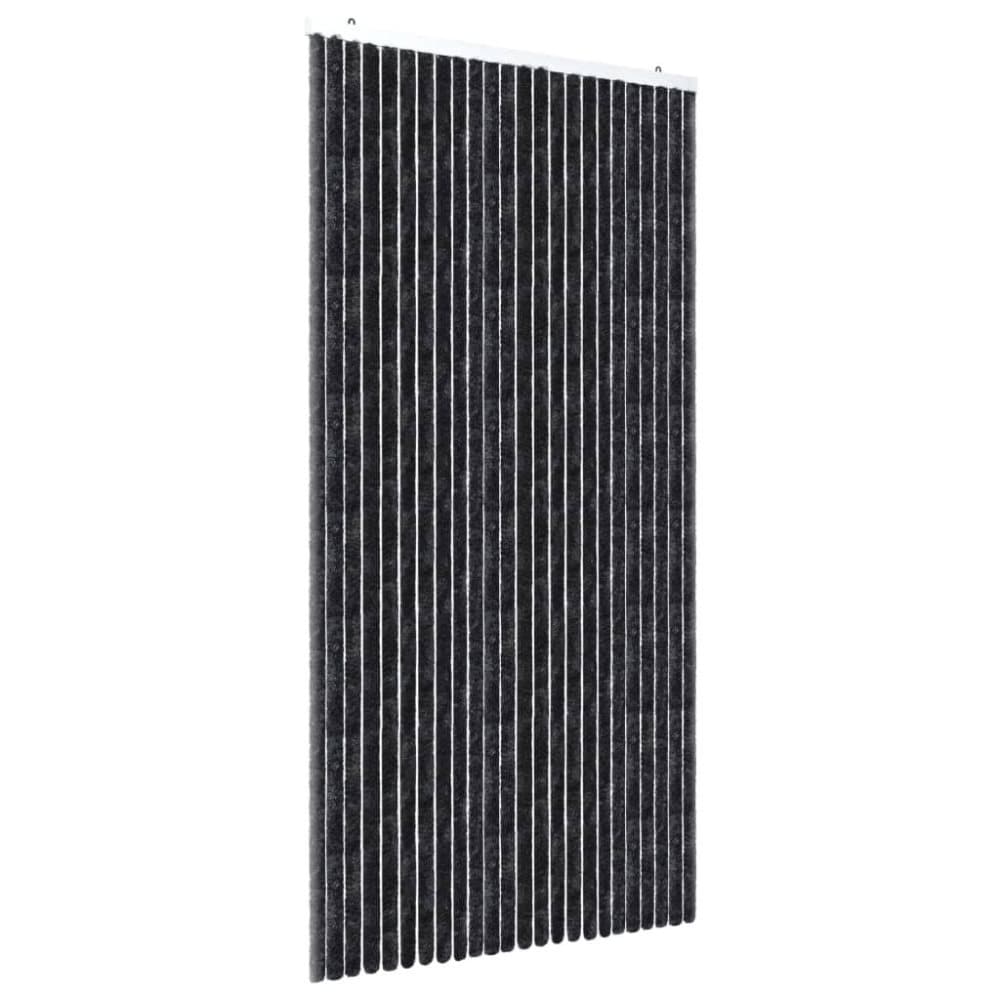 vidaXL insektgardin 100 x 200 cm antracitgrå