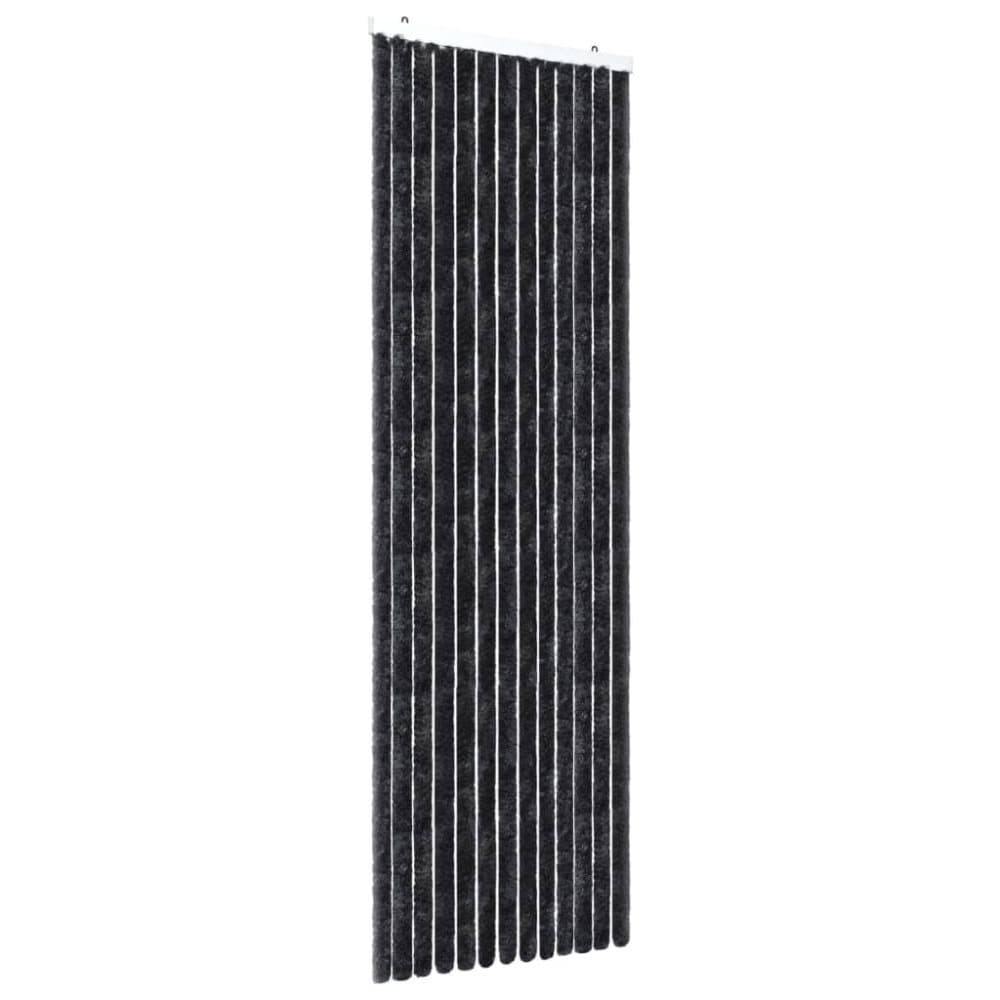 vidaXL Insektgardin 56x185 cm antrasitt