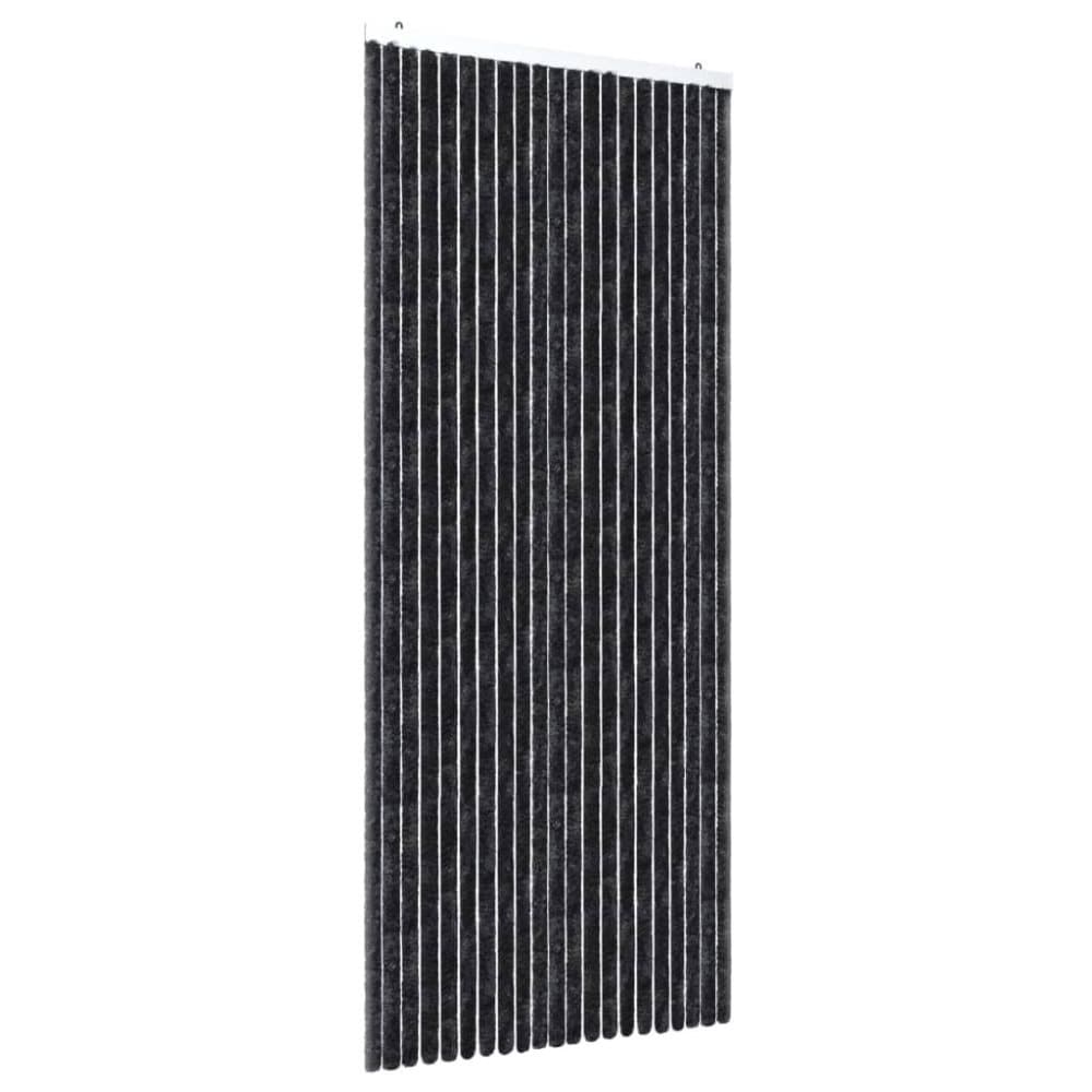 vidaXL Insektgardin 90x220 cm antrasitt