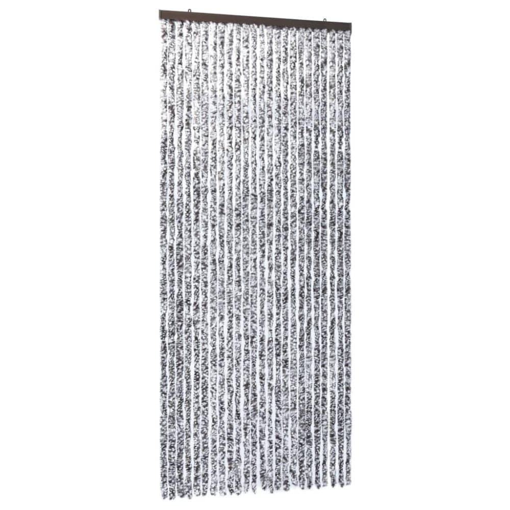vidaXL Insektgardin 100x220 cm brun og beige