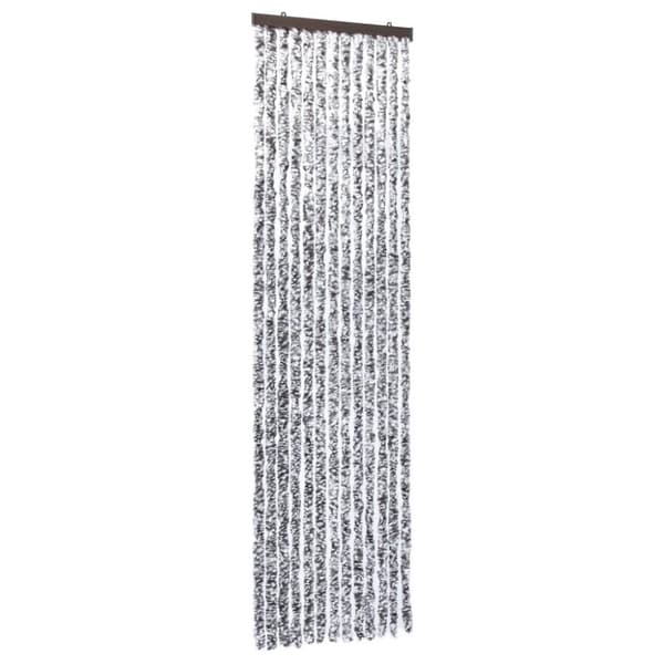 vidaXL Insektgardin 56x185 cm brun og beige