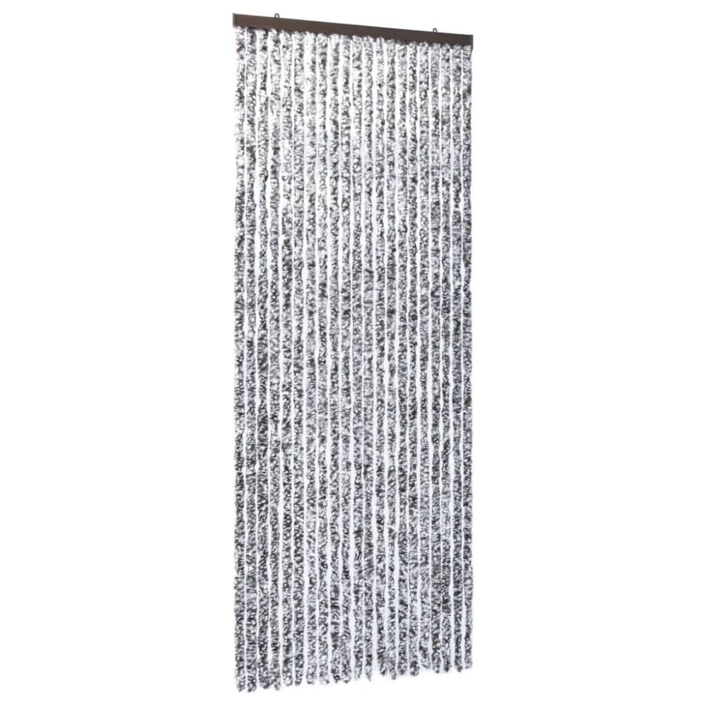 vidaXL Insektgardin 90x220 cm brun og beige