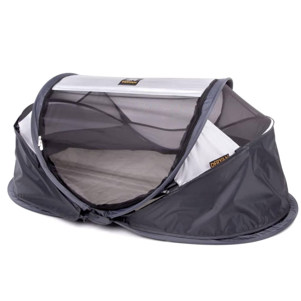 DERYAN Vindskjerm Baby Luxe 100x30x0,5cm grå
