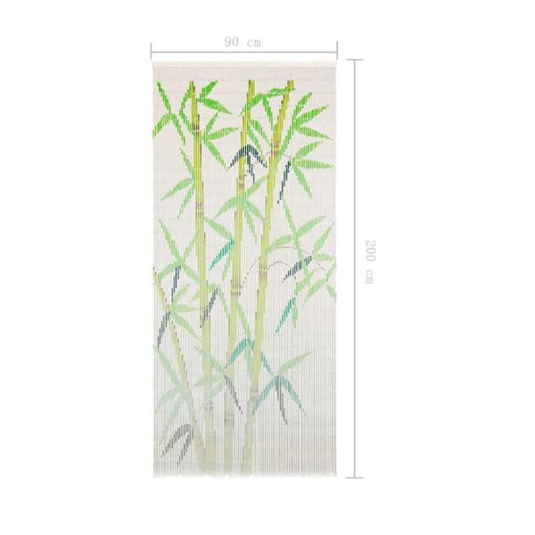 vidaXL Insektdør gardin bambus 90x200 cm