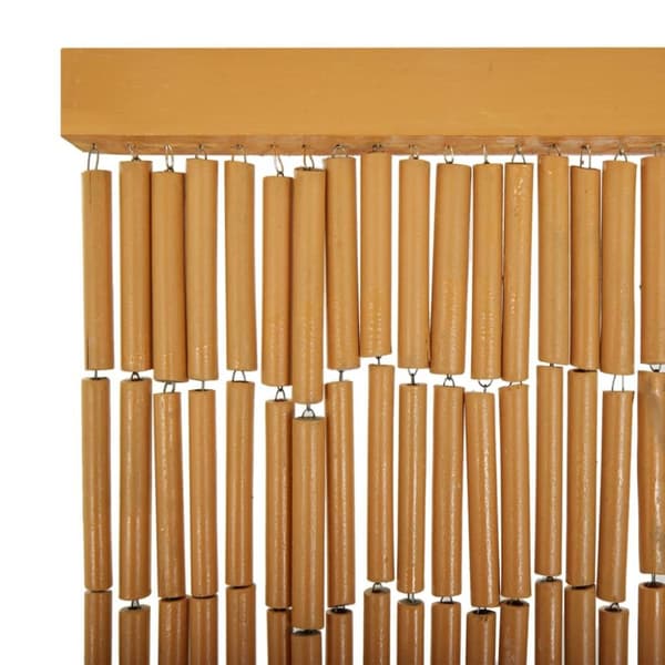 vidaXL Dörrdraperi i bambu 90x200 cm