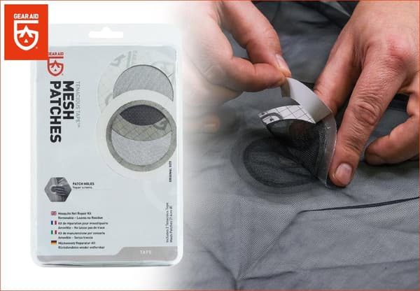 lagningslapp myggnät, GEAR AID TENACIOUS TAPE MESH PATCHES