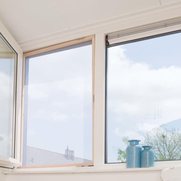 Nature myggenet og insektskærm 1 x 3 m glasfiber hvid