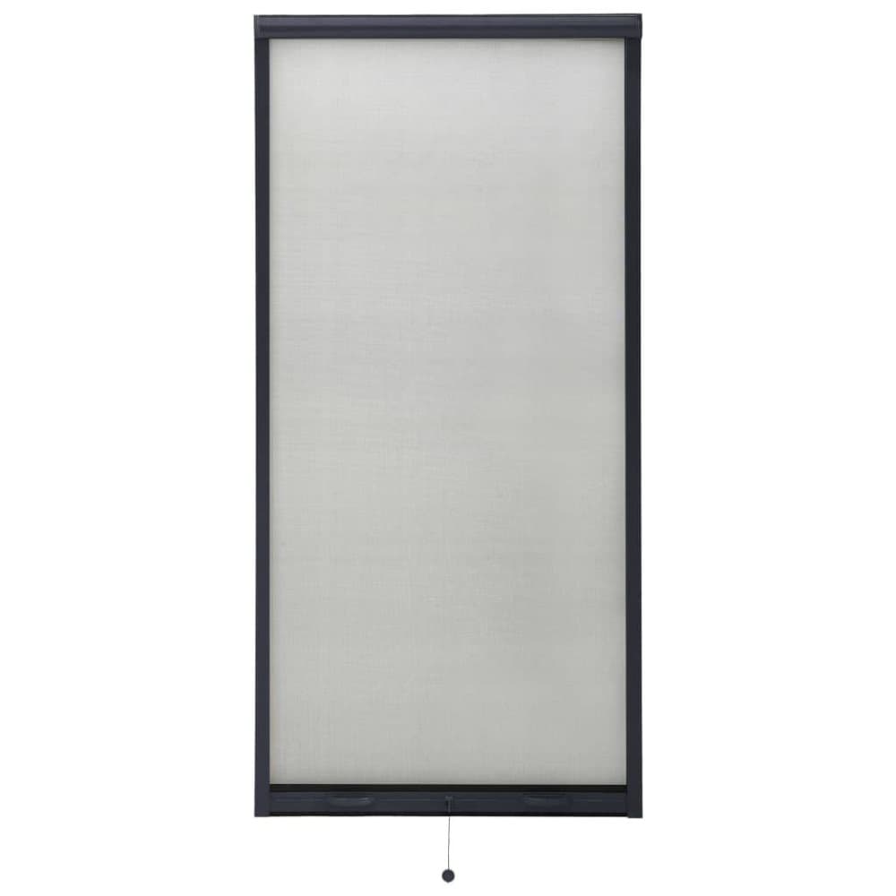 vidaXL Insektsnät för fönster antracit 60x150 cm
