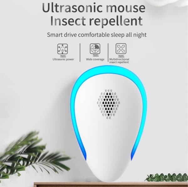 Dual Ultrasonic Insekts- & Myggskydd Ultraljud
