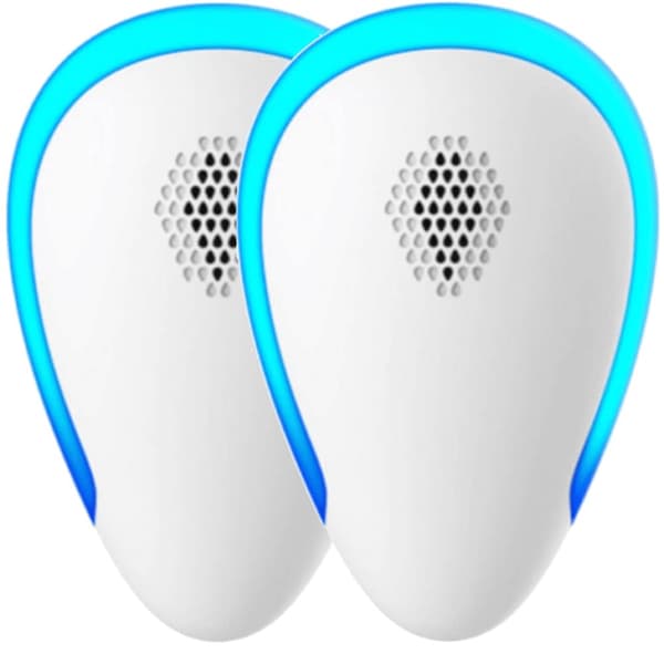 Dual Ultrasonic Insekts- & Myggskydd Ultraljud 2 Pack