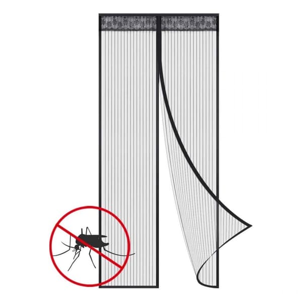 Insektsnät / myggnät för dörr med magnet - 100x210 cm