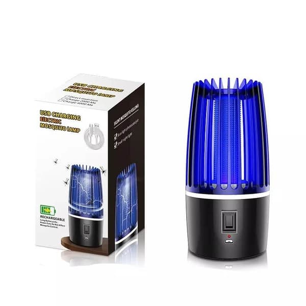 Kannettava hyttyslamppu UV-A-LEDillä 60m2