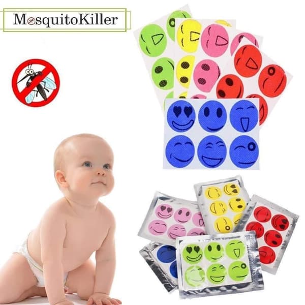 myggeplaster myggeklistermærker anti-myg 180 stk