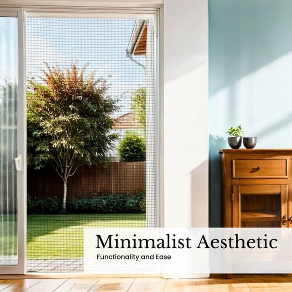 Flugnät Insektsnät fiberglas UV-beständigt fönsterdörr per meter bredd maskstorlek 1,2mm