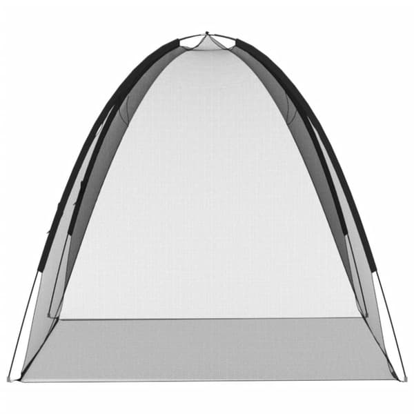 vidaXL Hyttysverkko Mongolia ovilla 220 verkko Musta 200x150x140 cm