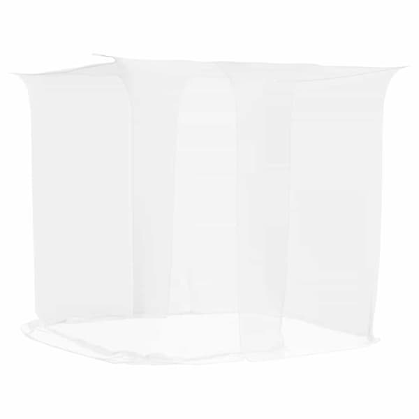 vidaXL Hengende myggnett 156 netting hvit 220x200x210 cm