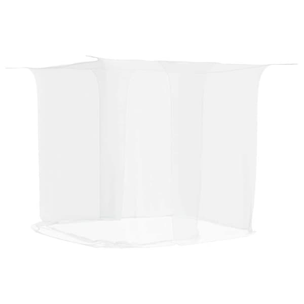 vidaXL Hengende myggnett 156 netting hvit 220x200x210 cm